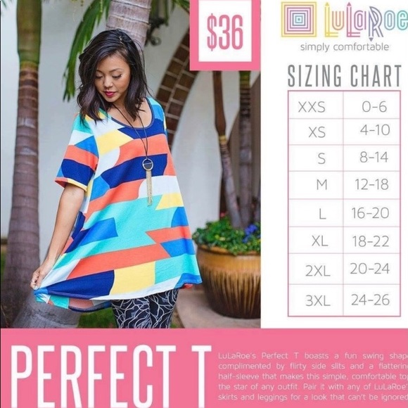 NWT LuLaRoe Perfect T Top - Picture 2 of 8